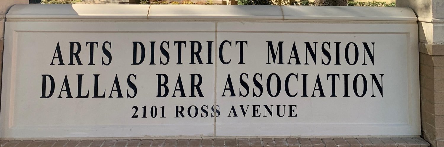 Dallas Bar Association banner