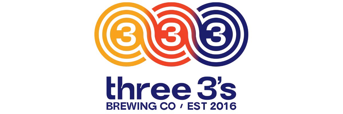 Three 3's Brewing Co banner