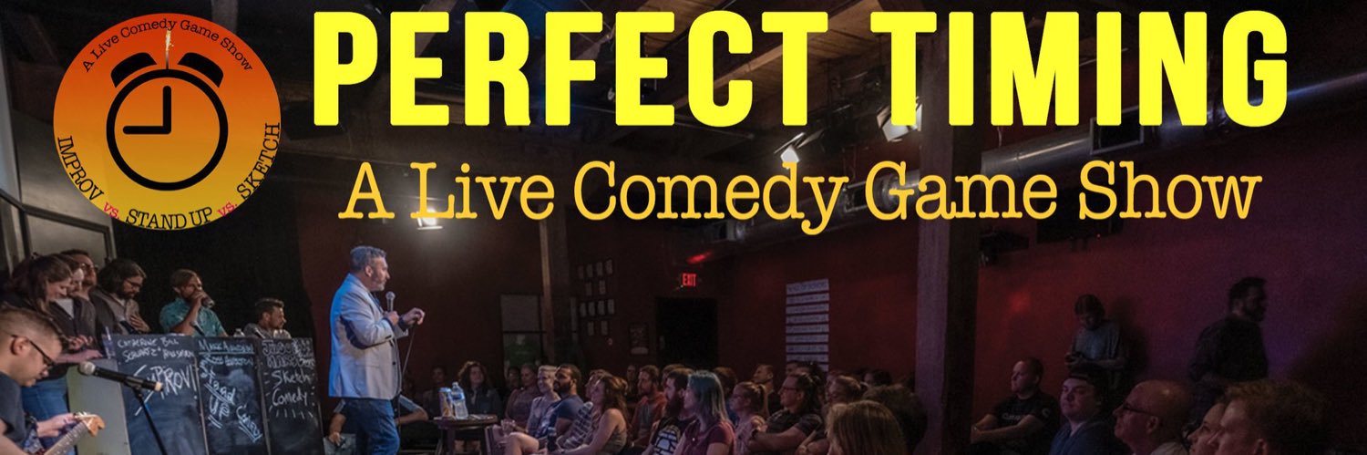 Perfect Timing: A Live Comedy Game Show banner
