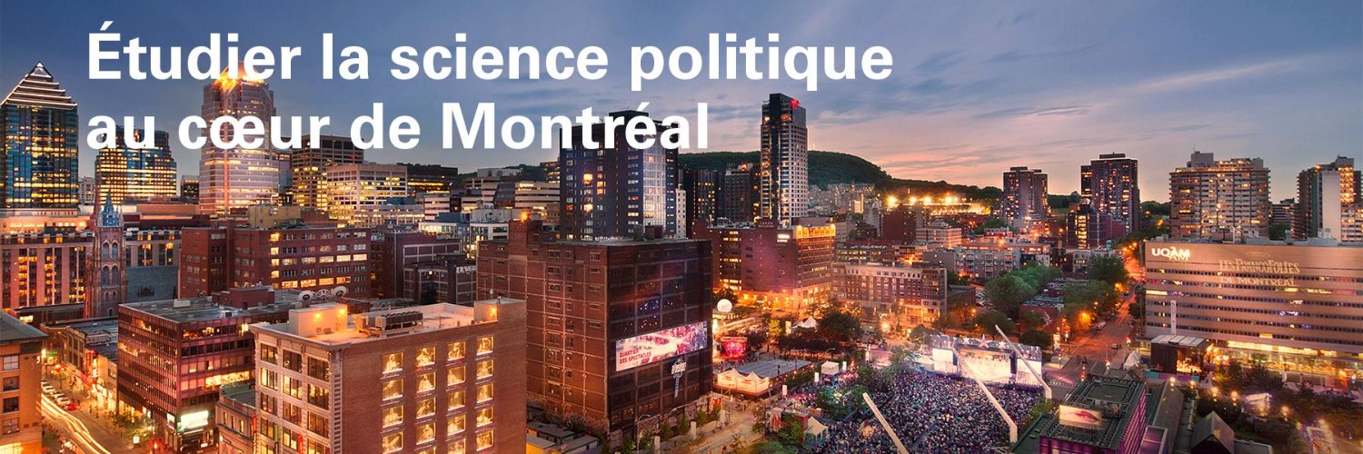 SciencePo UQAM banner