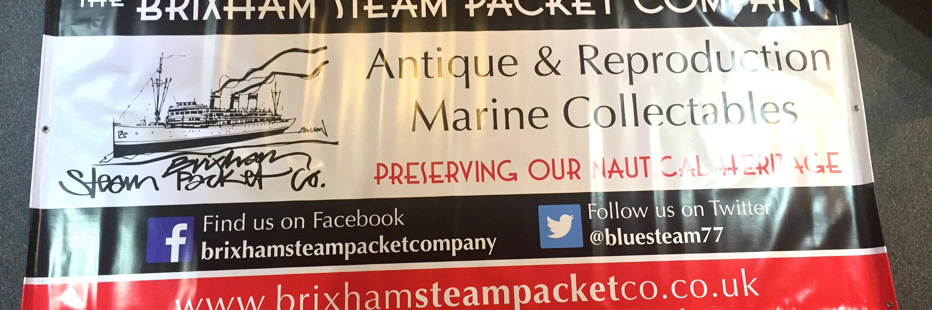 Brixham Steam Packet banner