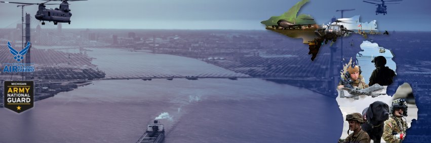 Michigan National Guard banner