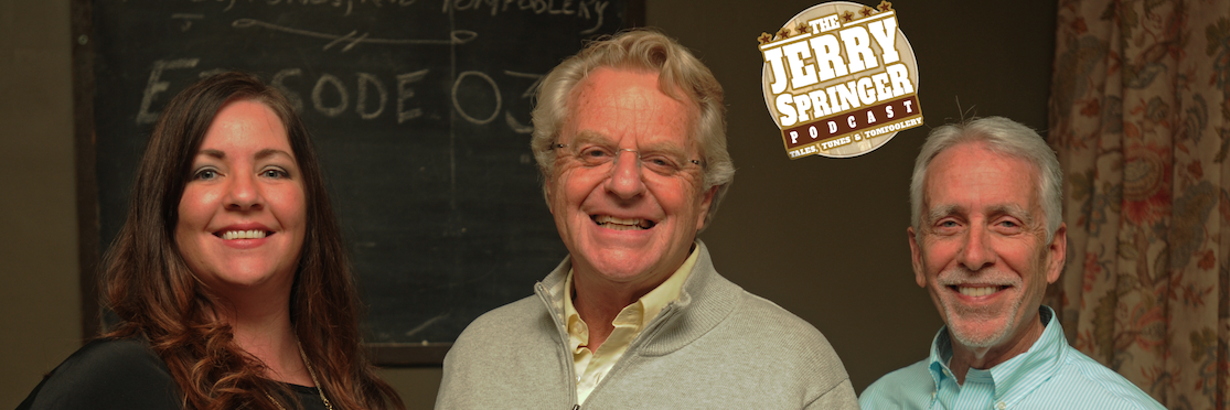Jerry Springer's banner
