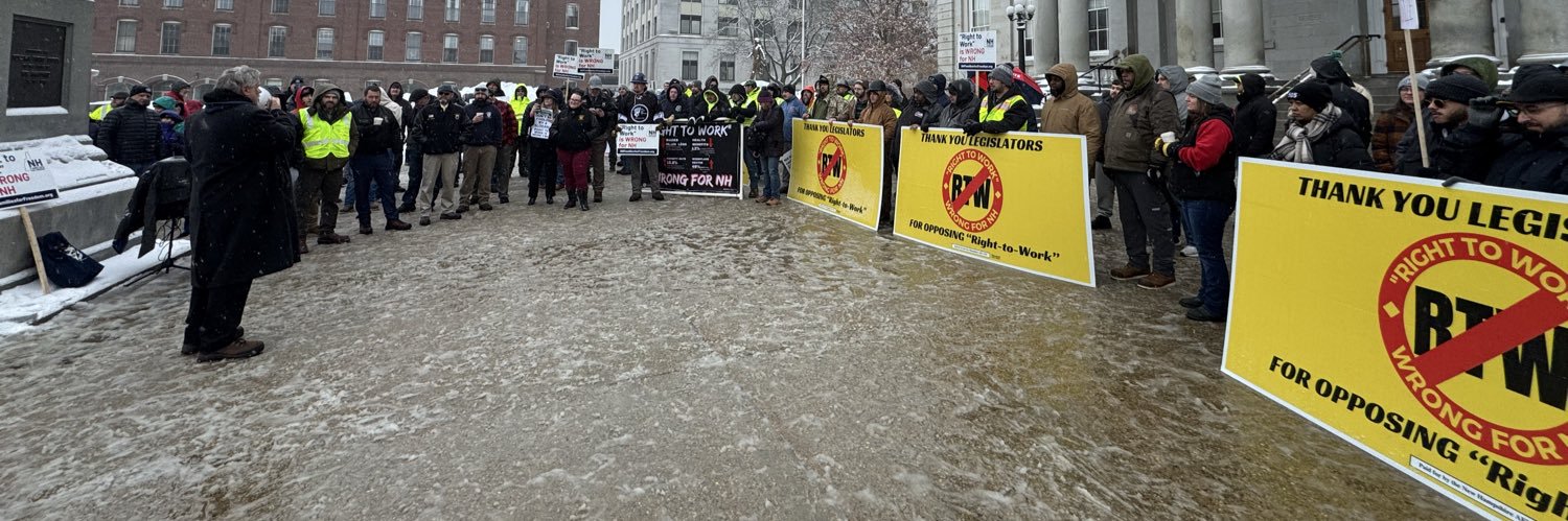 New Hampshire AFL-CIO banner
