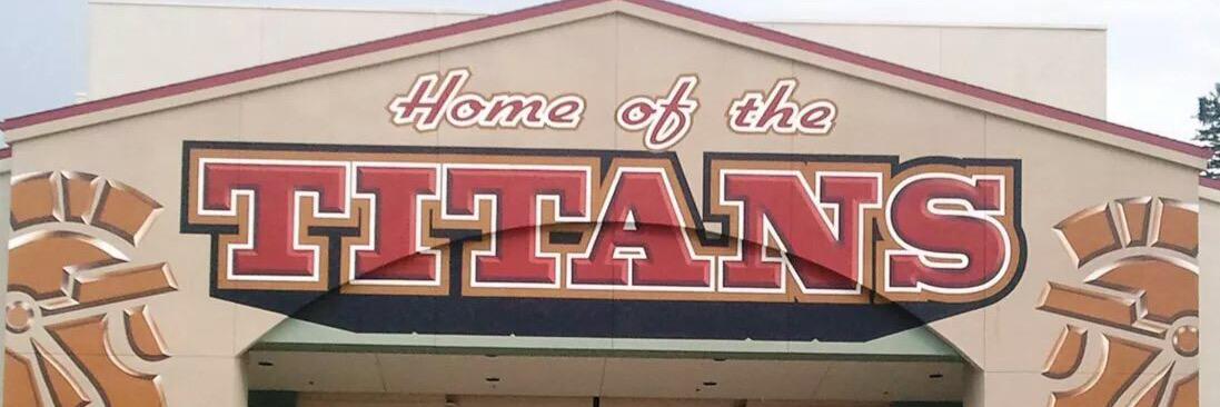 CCHS TITANS banner