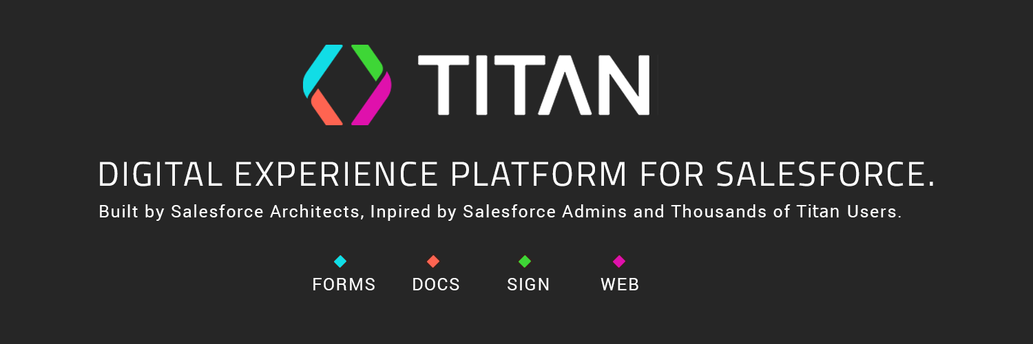 Titan- no-code platform for Salesforce banner