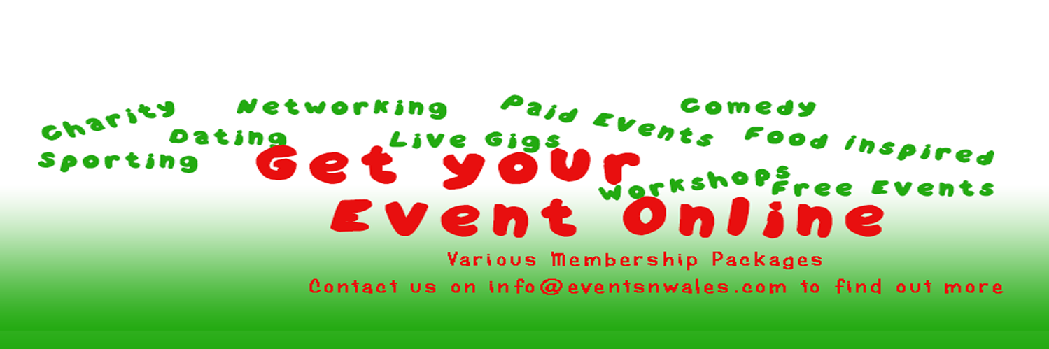 EventsNWales - Promoting Events in Wales banner