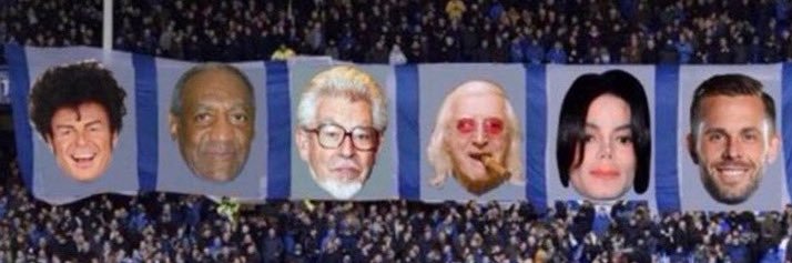 No Context Everton's banner