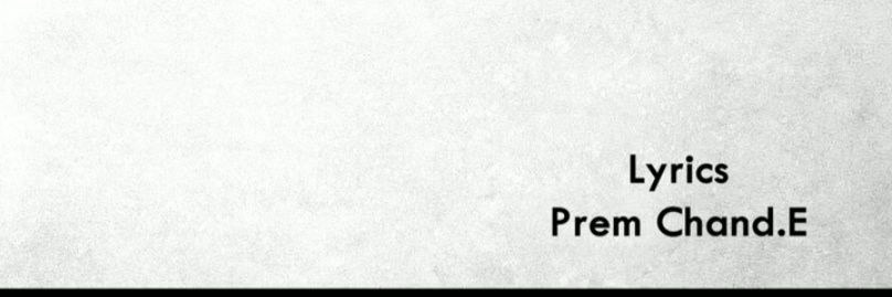Prem Chand Lyricist banner
