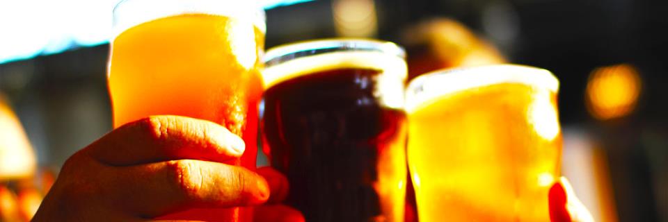 Little Rock Brew Bus banner