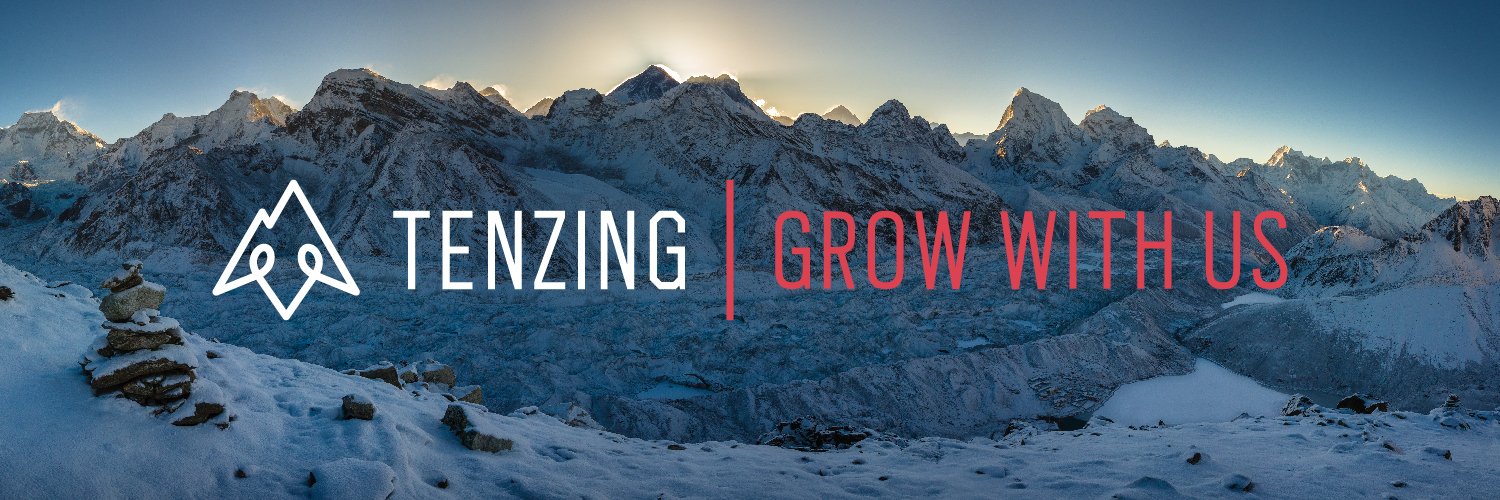 Tenzing - Grow With Us banner