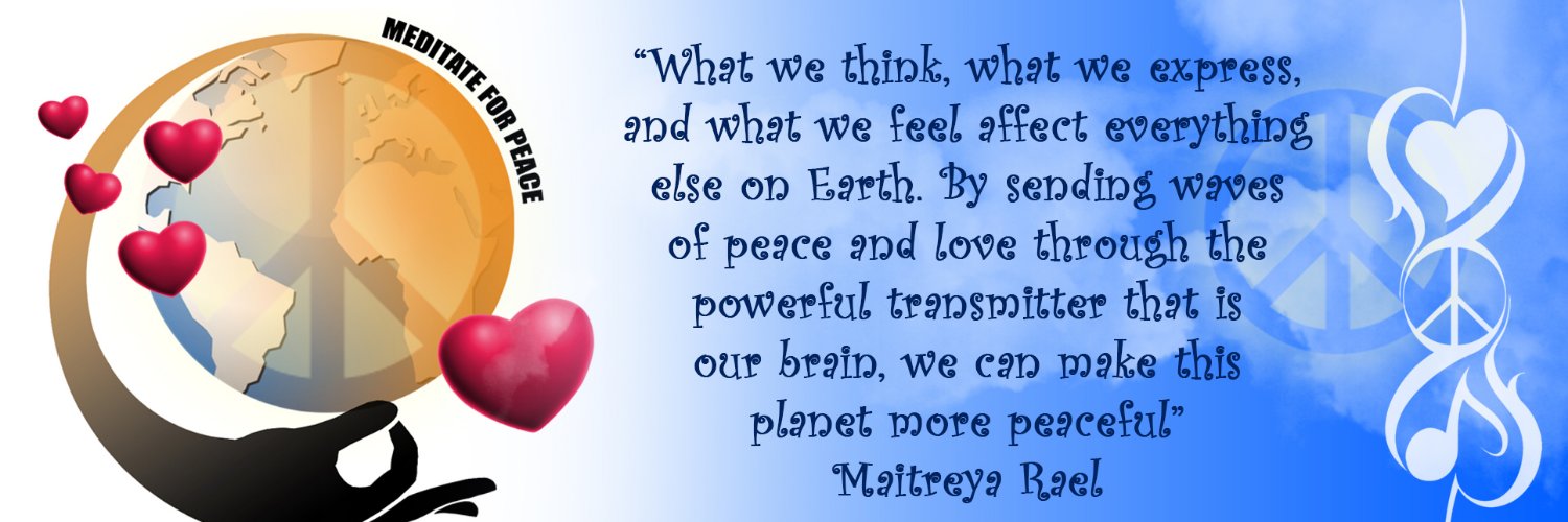 1 Minute for Peace banner