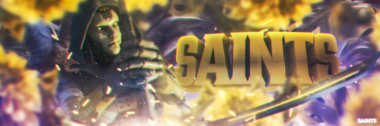 Saints banner