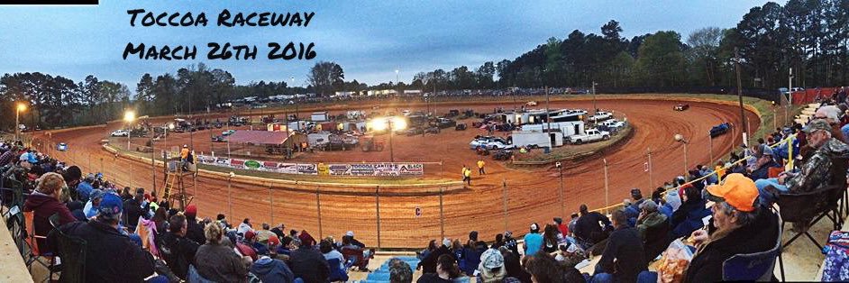 Toccoa Raceway banner