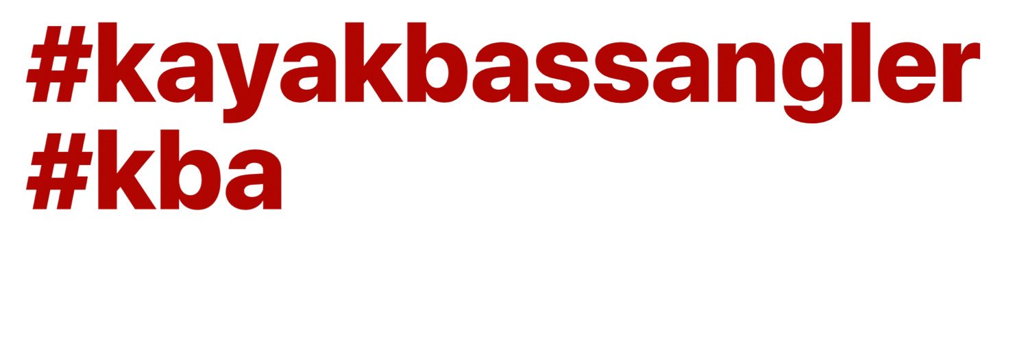 KayakBassAngler's profile banner image