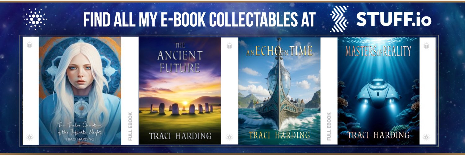 Traci Harding - Author of 23 Fantasy Novels banner