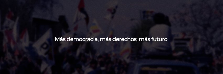 Partido Por la Democracia banner