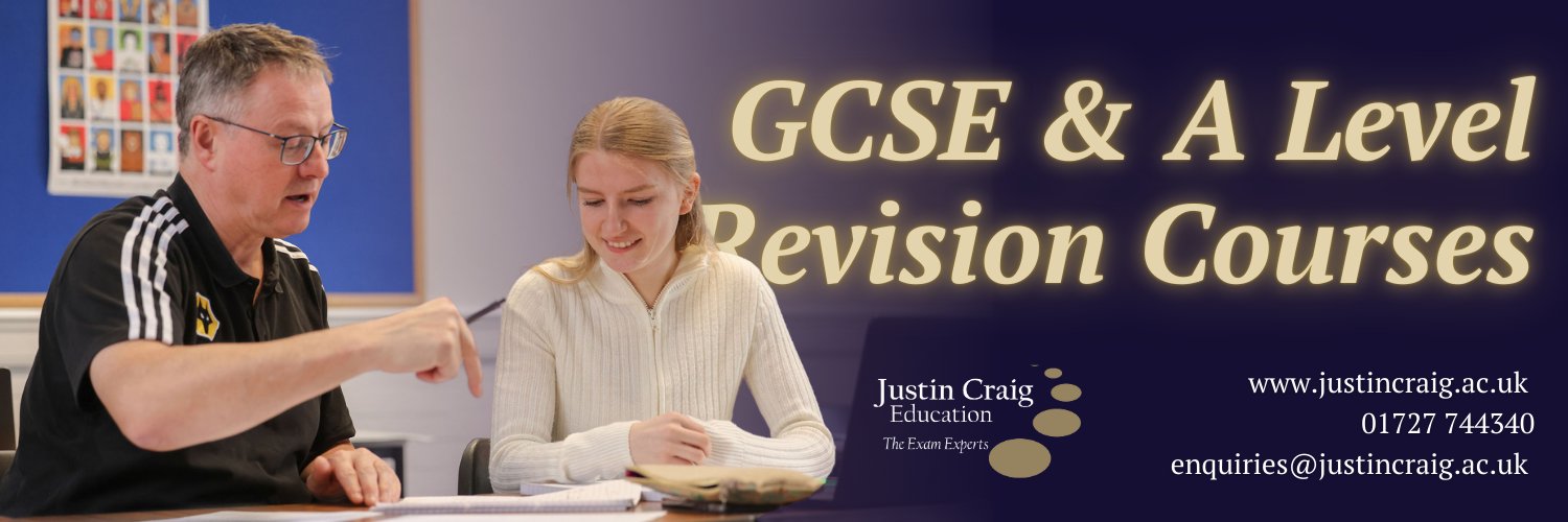 Justin Craig Education banner