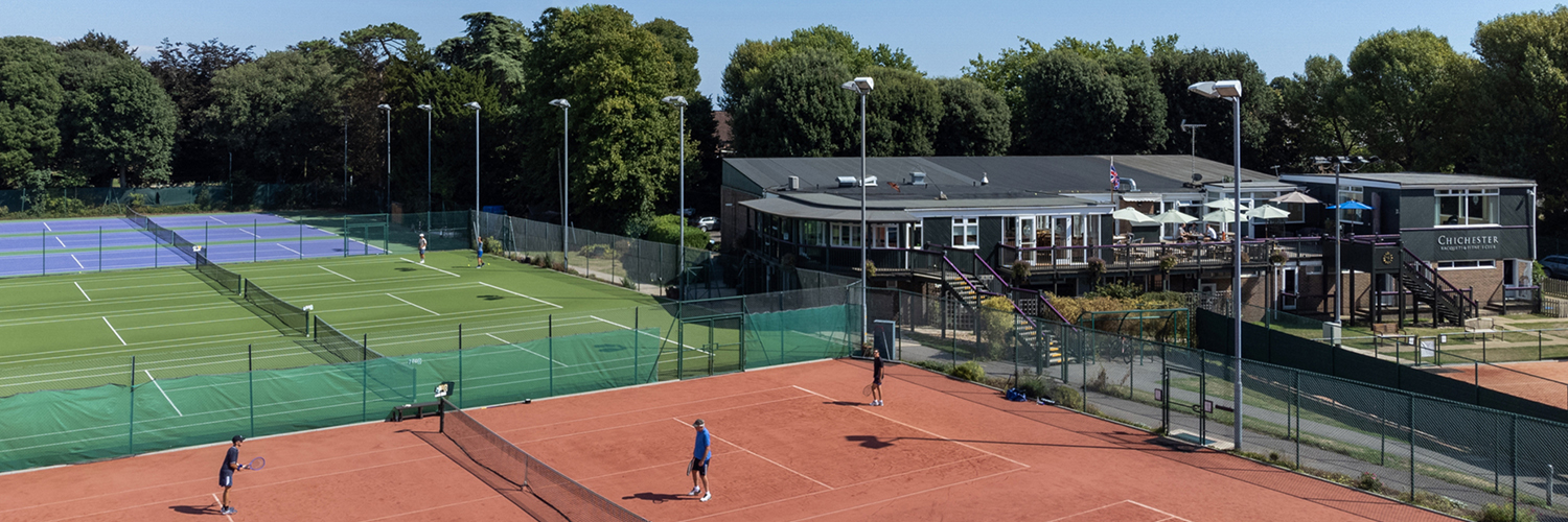 Chichester Racquets & Fitness Club banner