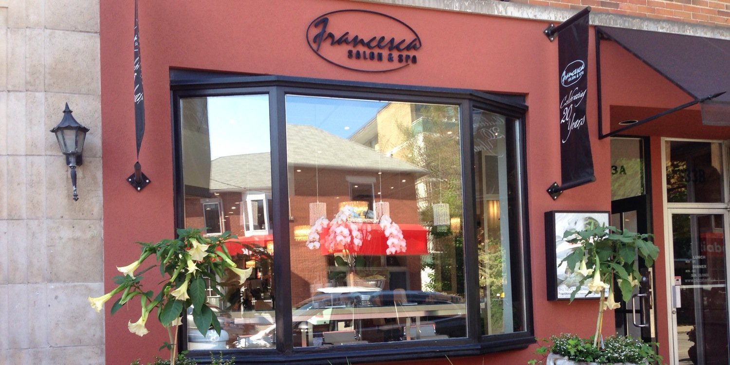 FrancescaSalon&Spa banner