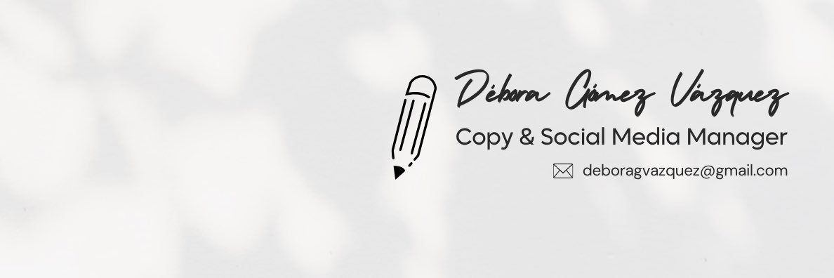 DboraGmez's profile banner image