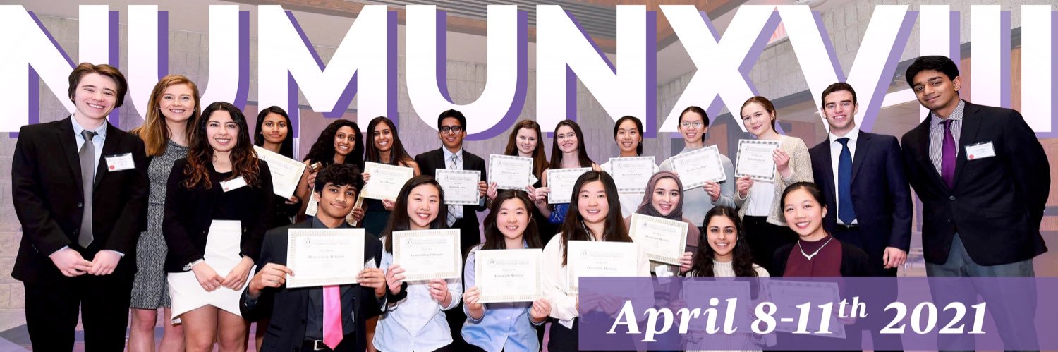 NUModelUN's profile banner image