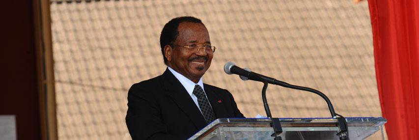 President Paul BIYA's banner