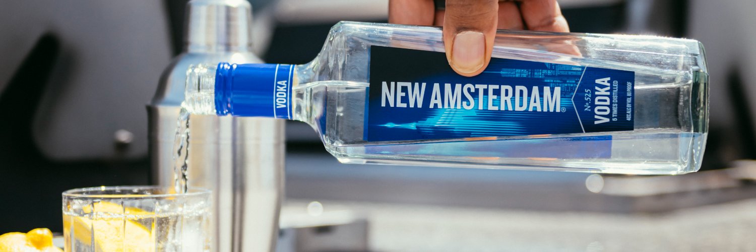 New Amsterdam Vodka banner