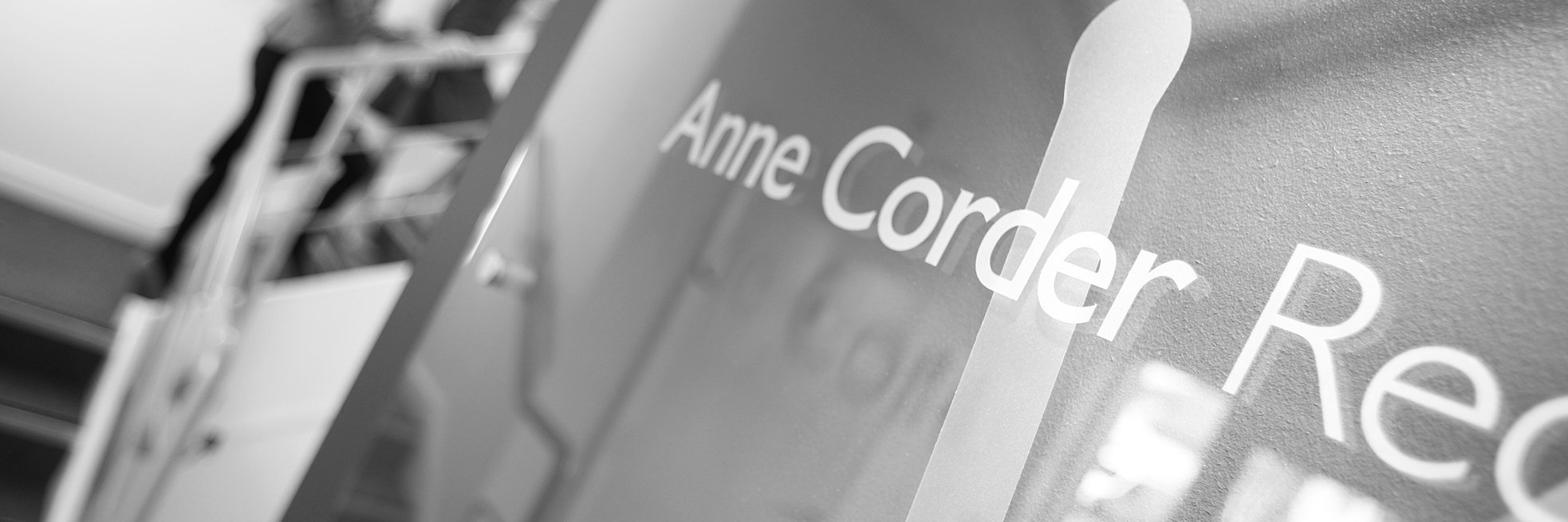 Anne Corder Recruitment banner