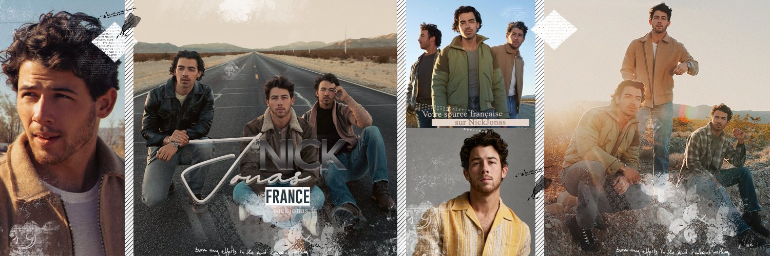 Nick Jonas France banner