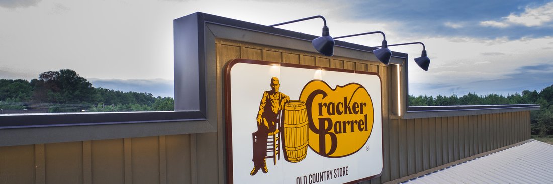 Cracker Barrel banner
