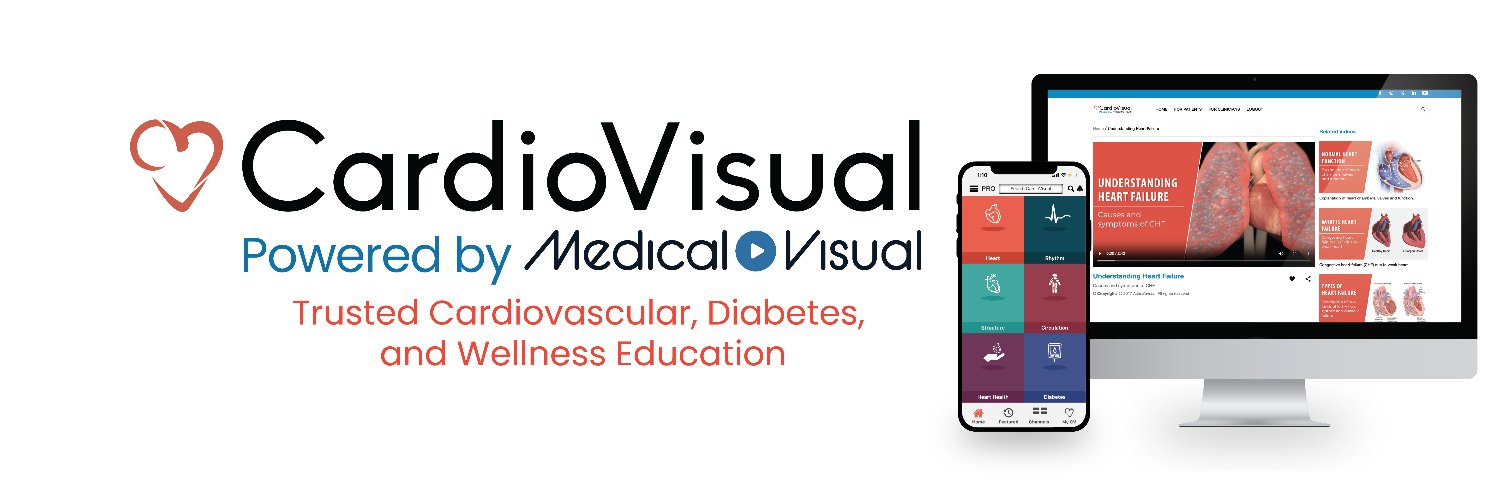 CardioVisual: Powered by MedicalVisual's banner