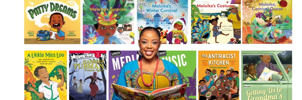 Nadia L. Hohn #TheAntiracistKitchen #Malaikaseries banner