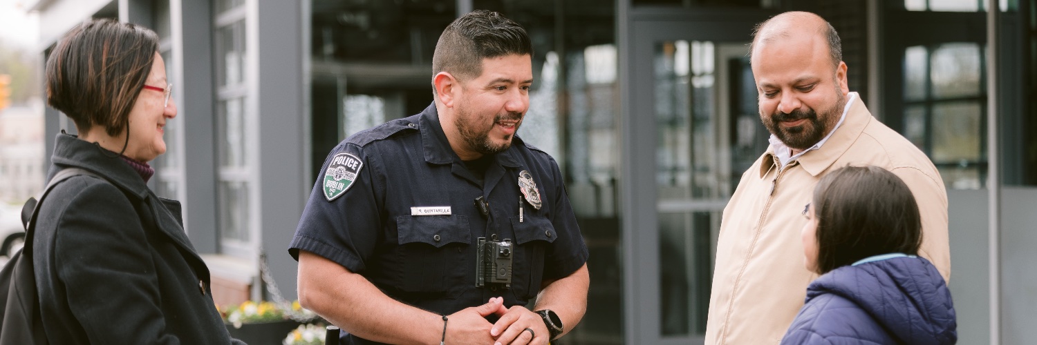 Dublin Police banner