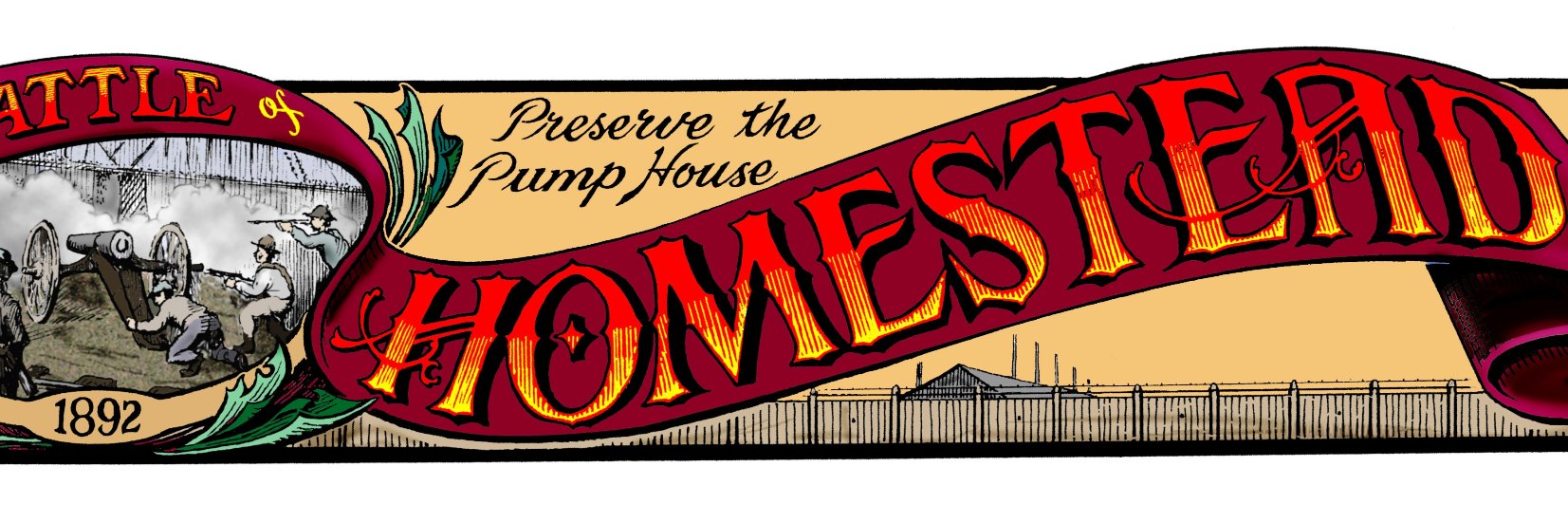 Battle of Homestead banner