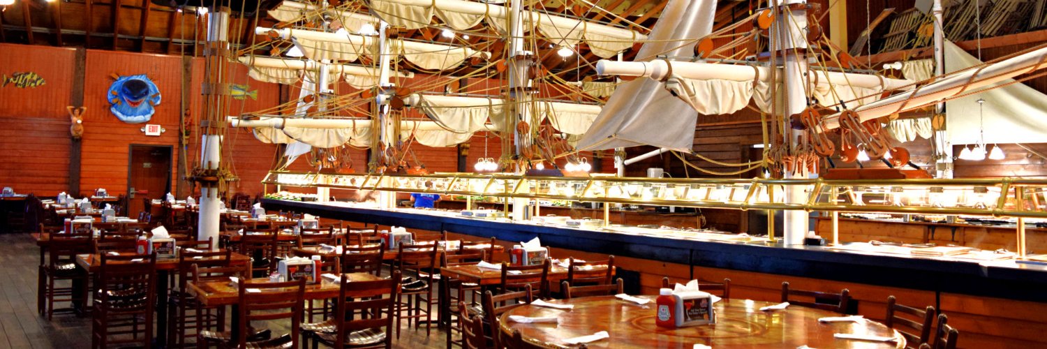 Pirate’s Table Calabash Seafood Buffet banner