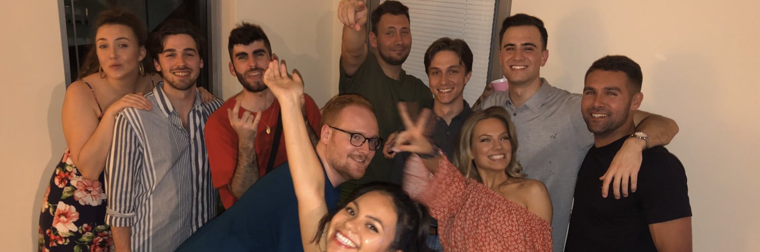 “Jeffrey, my boy” banner
