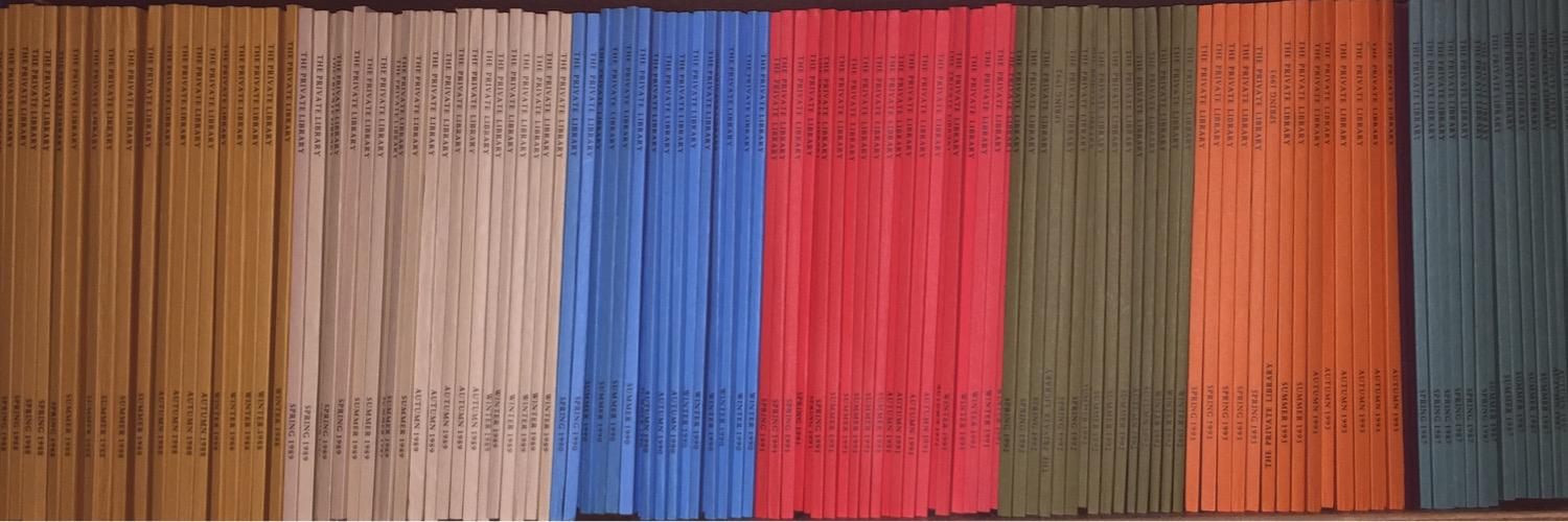 The Private Library banner