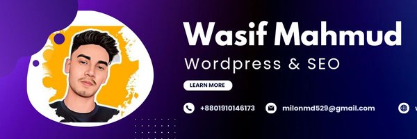 Wasif Mahmud Profile Banner