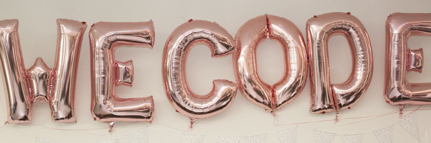 Women Engineers Code (WECode) banner