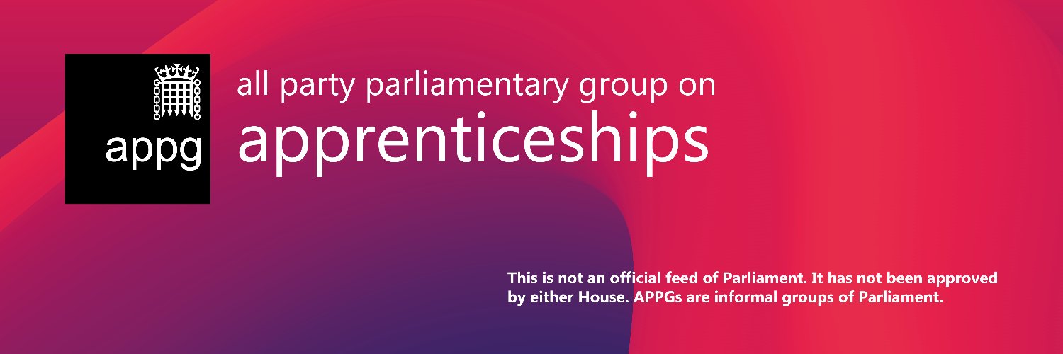 Apprenticeships APPG banner