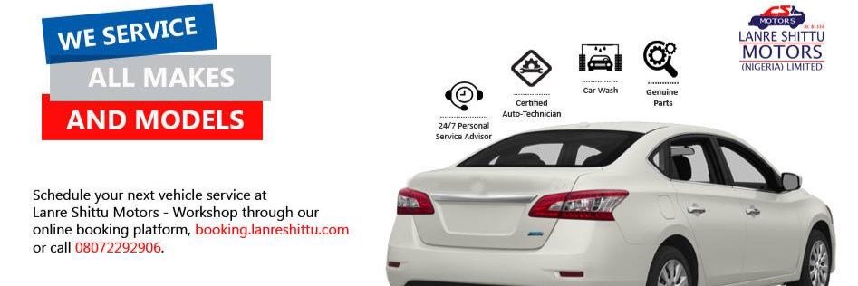 LANRE SHITTU MOTORS banner