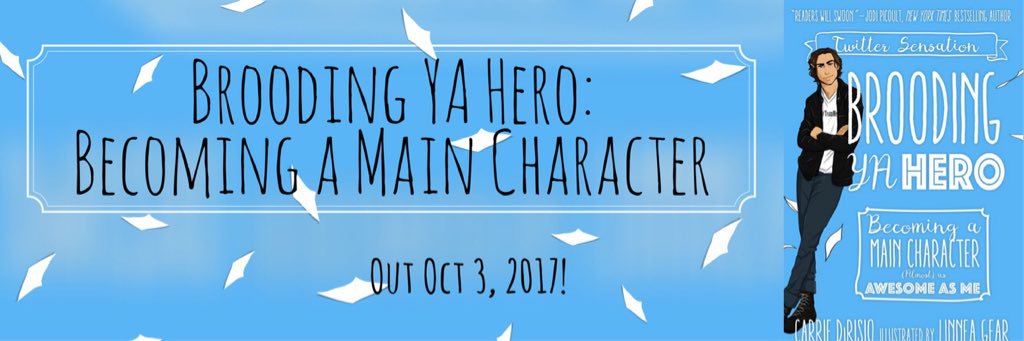 Brooding YA Hero banner