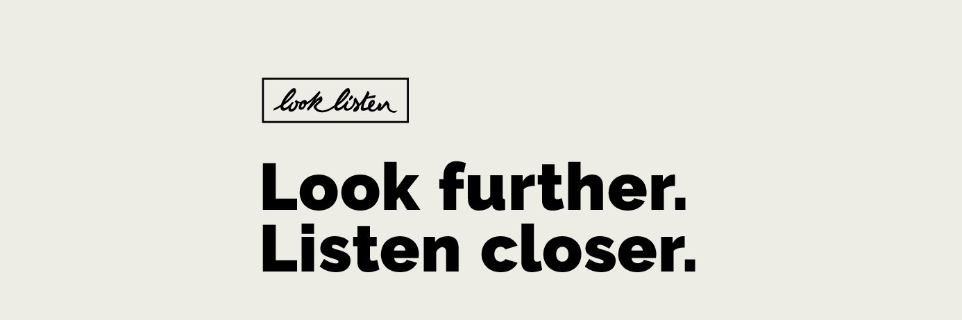 Look Listen banner