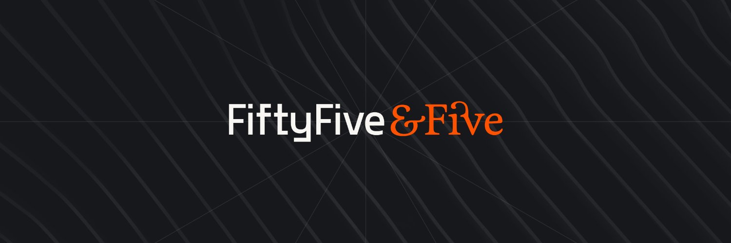 Fifty Five and Five banner
