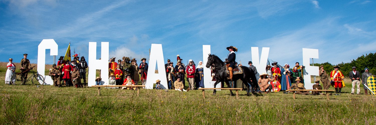Chalke History Festival's banner