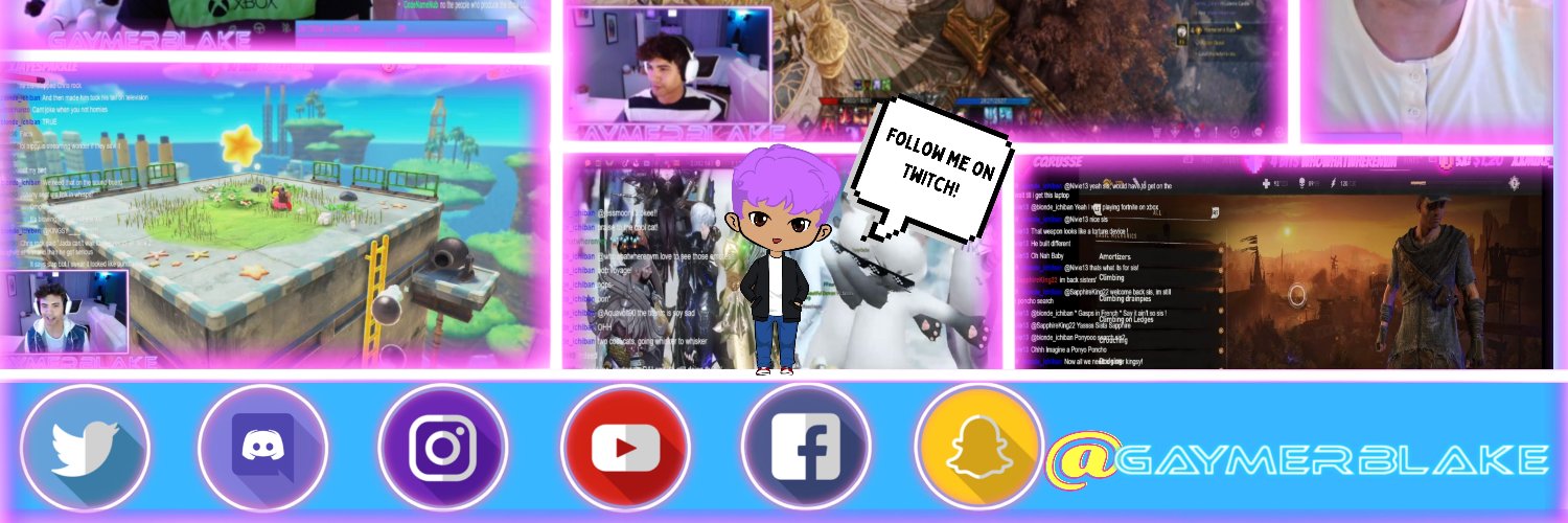 GaymerBlake's profile banner image