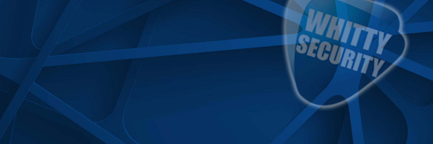 Whitty Security banner