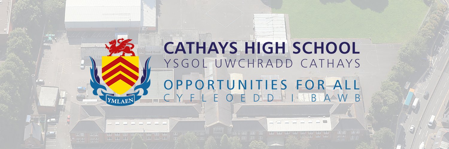 Cathays High School banner