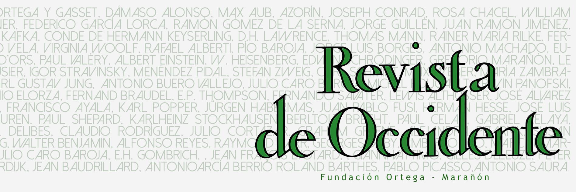 Revista de Occidente banner